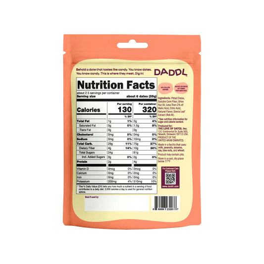 Sweet Peach Candy Dates - 3.53 oz