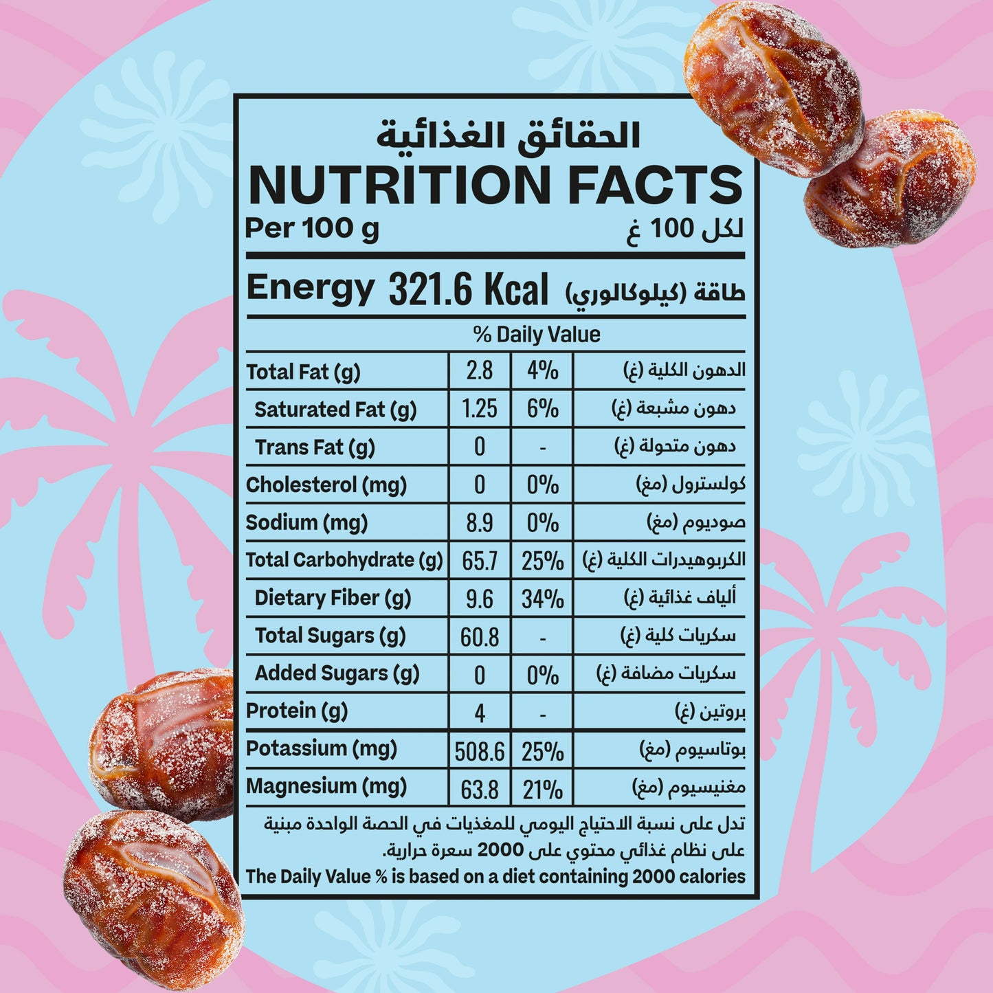 Fizzy Bottle Candy Dates - 125g