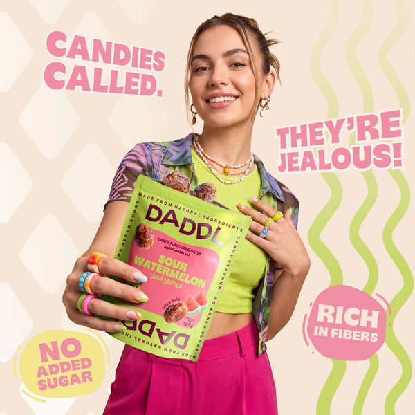 Sour Watermelon Candy Dates - 125g
