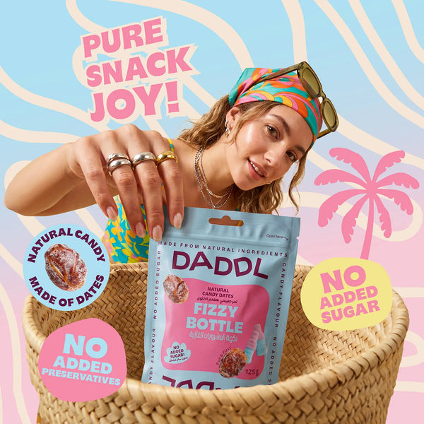 Fizzy Bottle Candy Dates - 125g