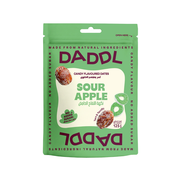 Sour Apple Candy Dates - 125g