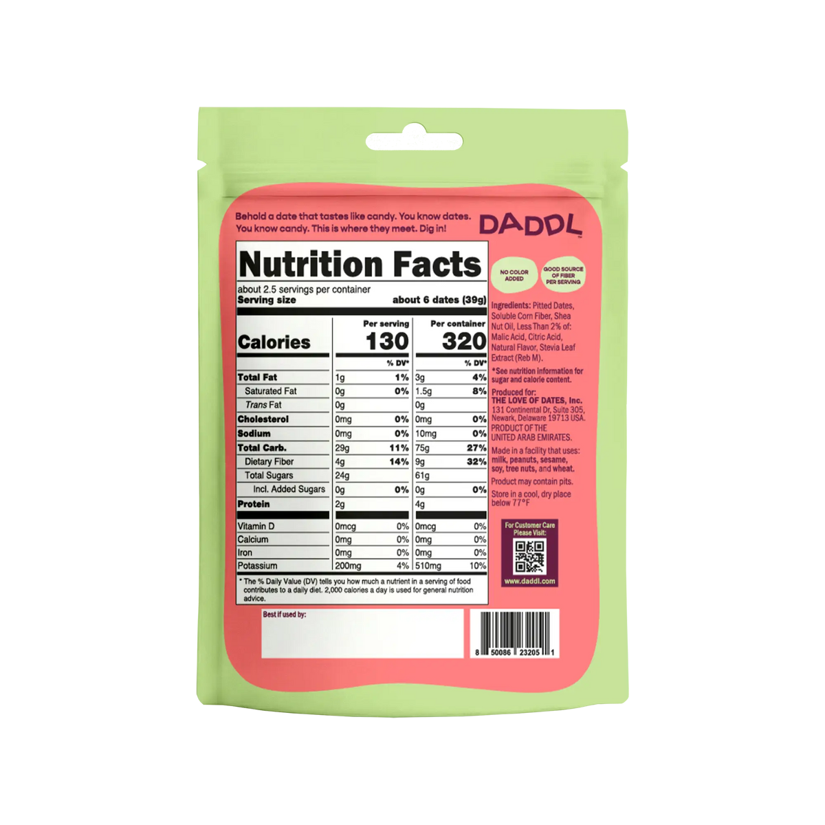 Sour Watermelon Candy Dates - 3.53 oz