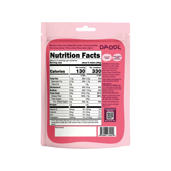 Strawberry Shake Candy Dates - 3.53 oz
