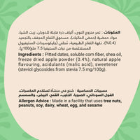Daddl Sour Apple date candy ingredients list