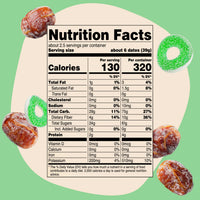 Sour Apple Candy Dates - 3.53 oz