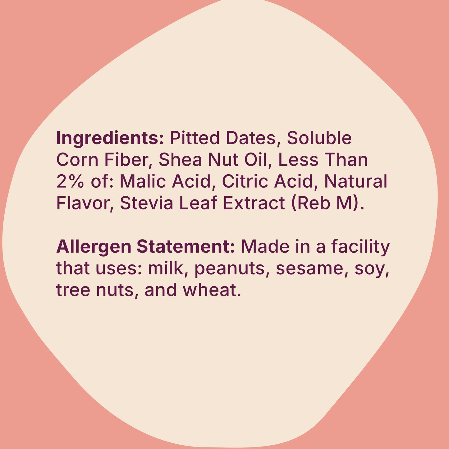 Sweet Peach Candy Dates - 3.53 oz