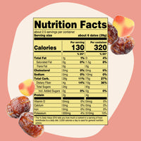 Sweet Peach Candy Dates - 3.53 oz