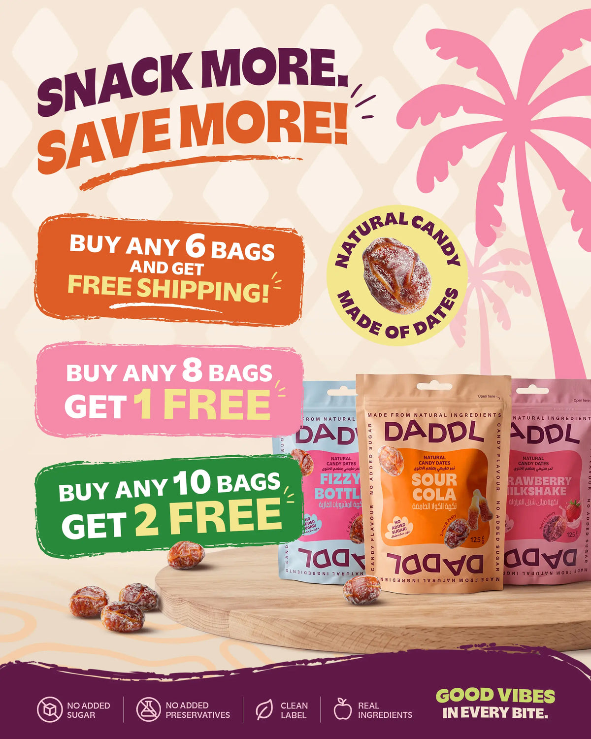 Snack more. Save more!