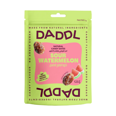Daddl sour watermelon product bag image