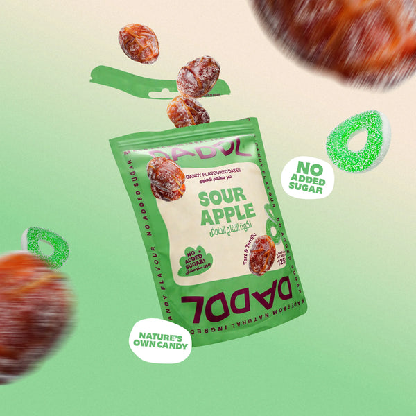 Sour Apple Candy Dates - 125g