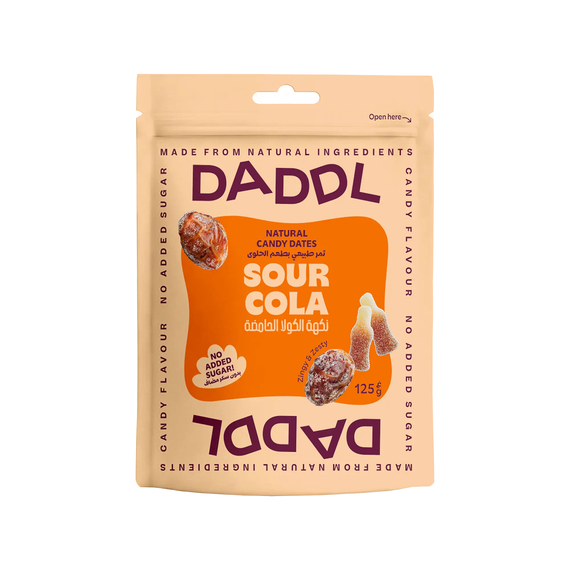 Sour Cola Candy Dates - 125g