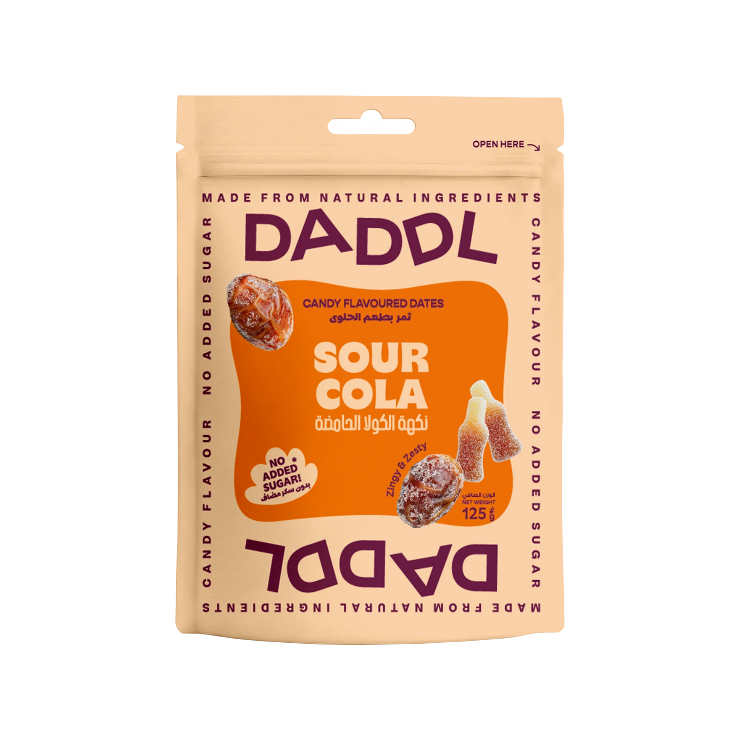 Sour Cola Candy Dates - 125g