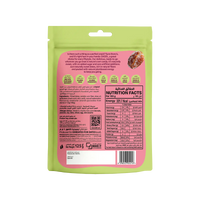 Daddl Sour Watermelon date candy 125g back packaging with product information
