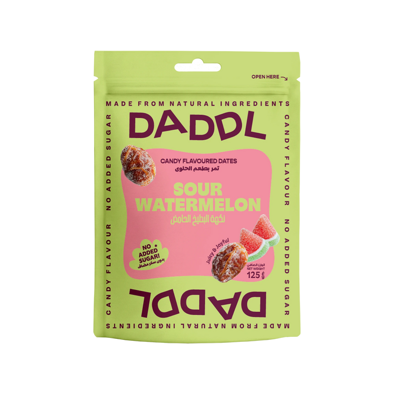 Sour Watermelon Candy Dates - 125g