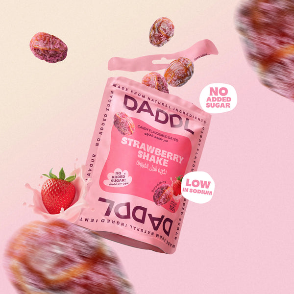 Strawberry Shake Candy Dates - 125g