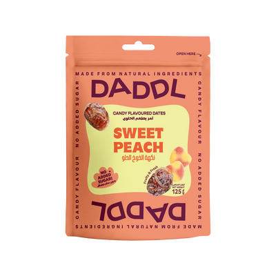 Sweet Peach Candy Dates - 125g